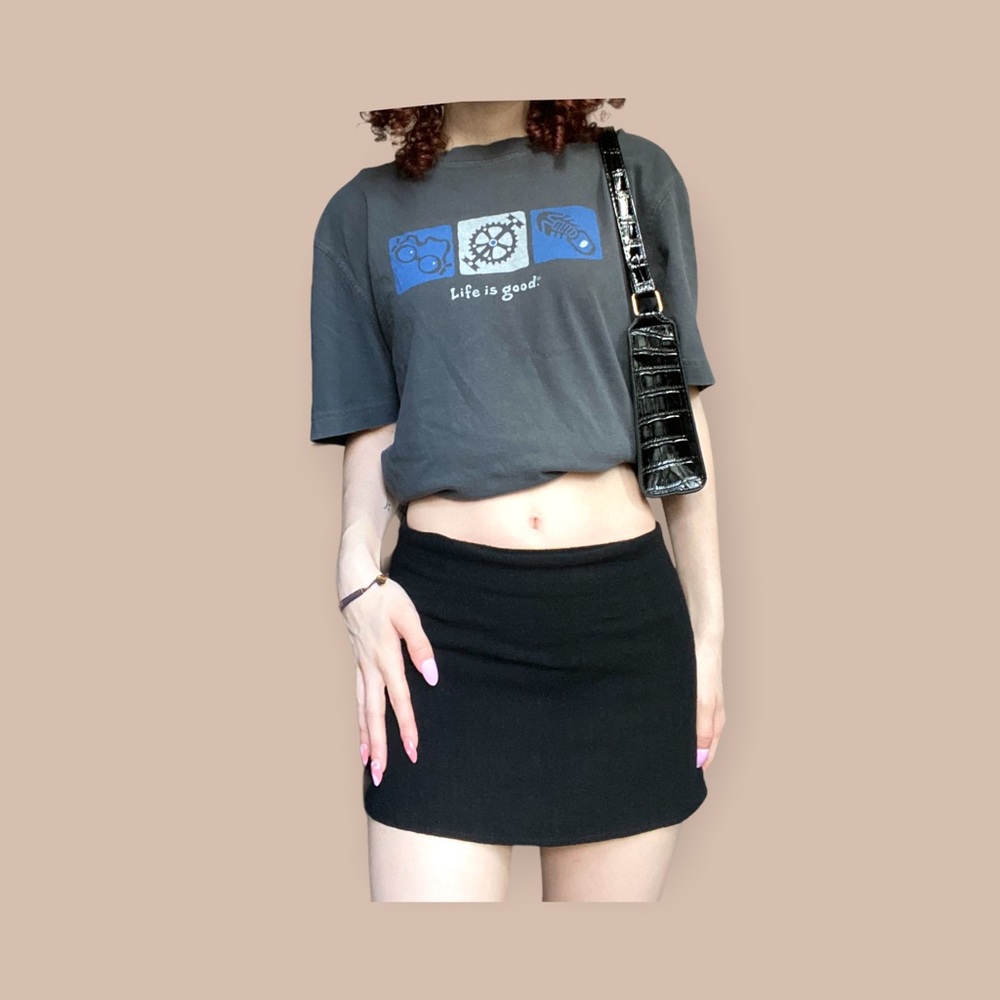 grey life is good tee